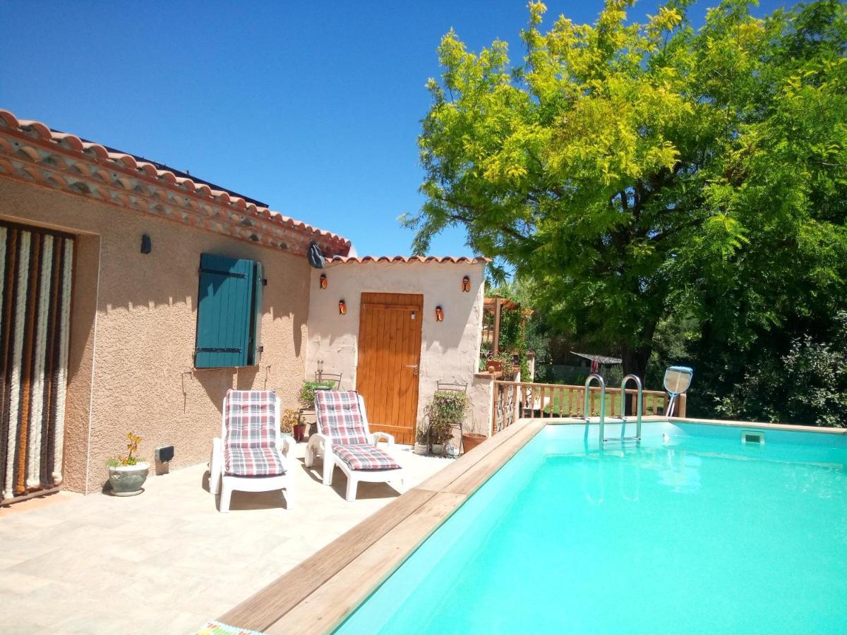 Villa Olive View Puissalicon Exterior foto