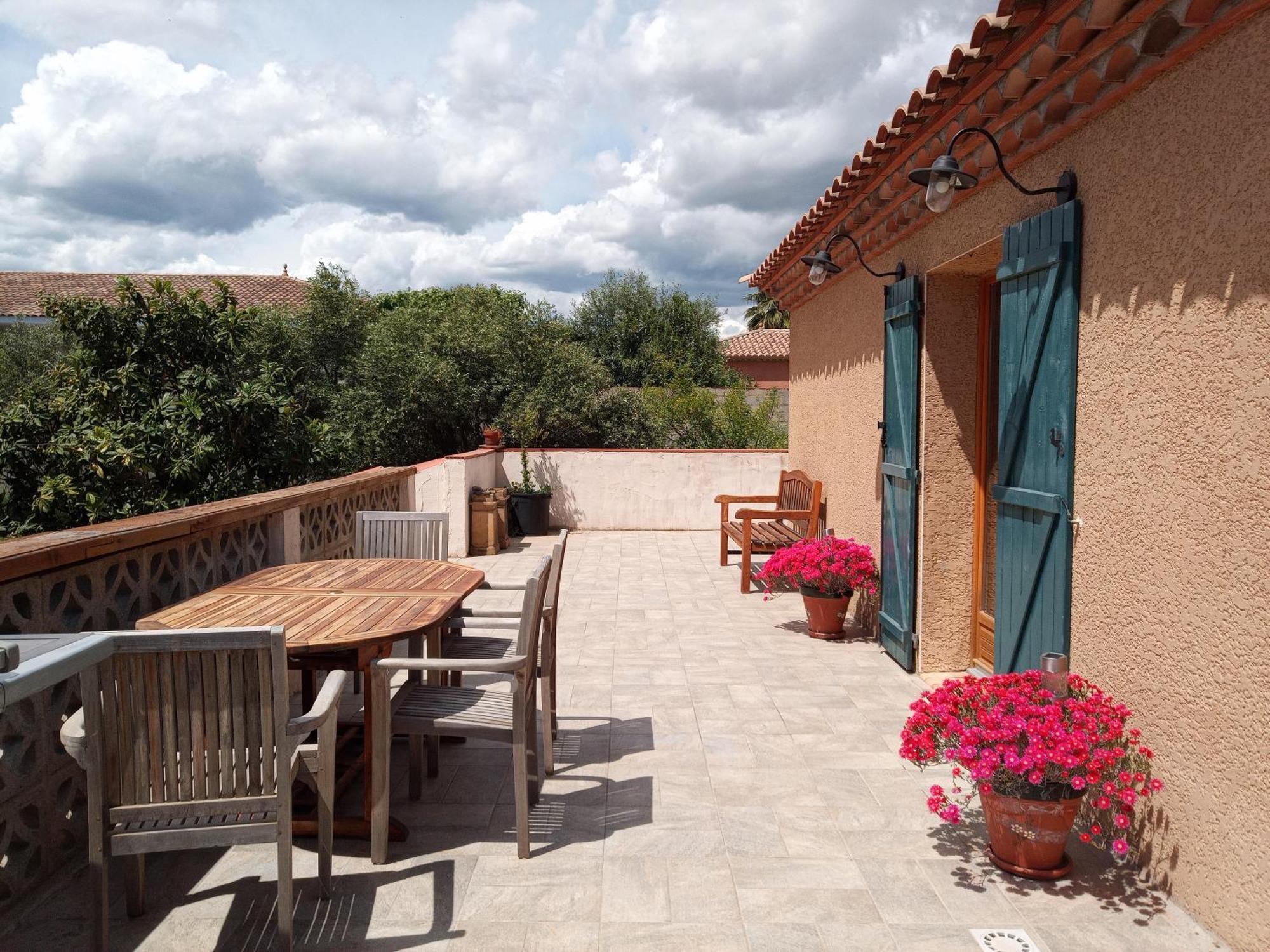 Villa Olive View Puissalicon Exterior foto